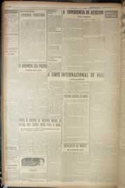 Página do jornal Correio do Ceará de outubro de 1949