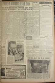 Página do jornal Correio do Ceará de novembro de 1949