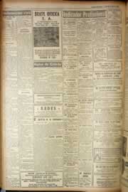 Página do jornal Correio do Ceará de novembro de 1949