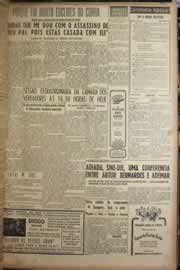 Página do jornal Correio do Ceará de novembro de 1949