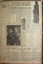 Página do jornal Correio do Ceará de novembro de 1949