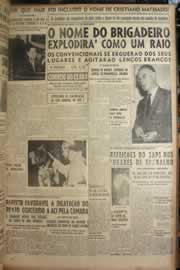 Página do jornal Correio do Ceará de novembro de 1949