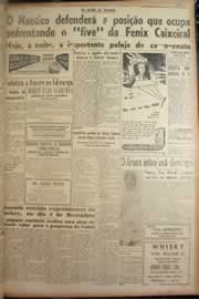 Página do jornal Correio do Ceará de novembro de 1949