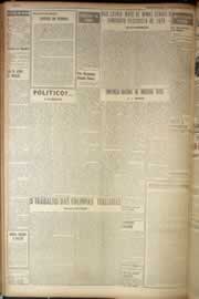 Página do jornal Correio do Ceará de novembro de 1949
