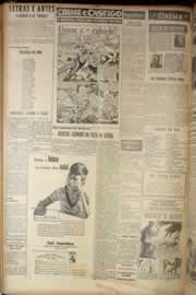 Página do jornal Correio do Ceará de novembro de 1949