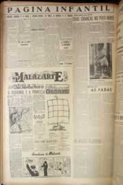 Página do jornal Correio do Ceará de novembro de 1949