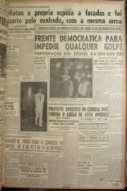 Página do jornal Correio do Ceará de dezembro de 1949