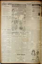 Página do jornal Correio do Ceará de dezembro de 1949