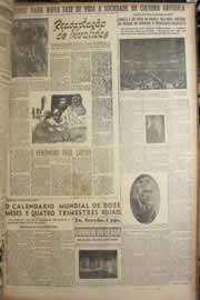 Página do jornal Correio do Ceará de dezembro de 1949