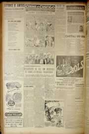 Página do jornal Correio do Ceará de dezembro de 1949