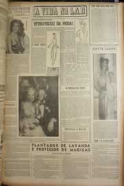Página do jornal Correio do Ceará de dezembro de 1949