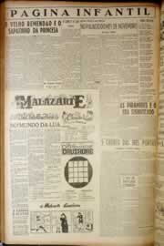 Página do jornal Correio do Ceará de dezembro de 1949