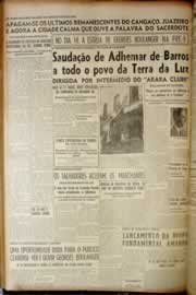 Página do jornal Correio do Ceará de dezembro de 1949