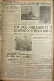 Página do jornal Correio do Ceará de dezembro de 1949