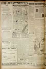 Página do jornal Correio do Ceará de dezembro de 1949