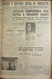 Página do jornal Correio do Ceará de dezembro de 1949