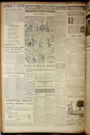 Página do jornal Correio do Ceará de dezembro de 1949
