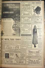 Página do jornal Correio do Ceará de dezembro de 1949