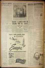 Página do jornal Correio do Ceará de dezembro de 1949