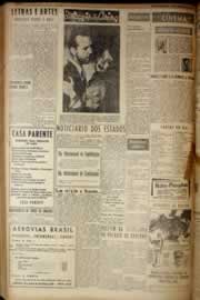 Página do jornal Correio do Ceará de dezembro de 1949