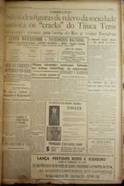 Página do jornal Correio do Ceará de janeiro de 1950