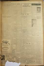 Página do jornal Correio do Ceará de janeiro de 1950