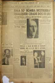Página do jornal Correio do Ceará de janeiro de 1950
