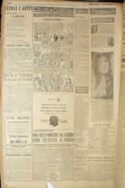 Página do jornal Correio do Ceará de janeiro de 1950
