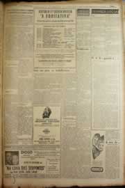 Página do jornal Correio do Ceará de janeiro de 1950