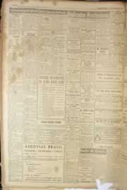 Página do jornal Correio do Ceará de janeiro de 1950