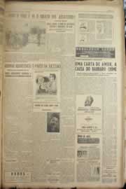 Página do jornal Correio do Ceará de fevereiro de 1950