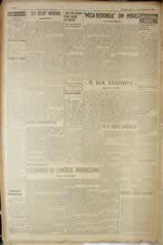 Página do jornal Correio do Ceará de fevereiro de 1950