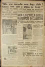 Página do jornal Correio do Ceará de fevereiro de 1950