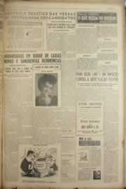 Página do jornal Correio do Ceará de fevereiro de 1950