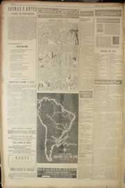Página do jornal Correio do Ceará de fevereiro de 1950