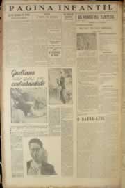 Página do jornal Correio do Ceará de fevereiro de 1950