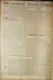 Página do jornal Correio do Ceará de fevereiro de 1950