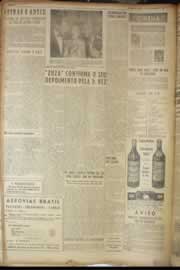 Página do jornal Correio do Ceará de fevereiro de 1950