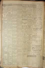 Página do jornal Correio do Ceará de fevereiro de 1950