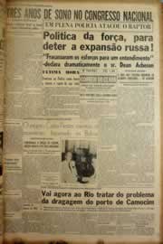 Página do jornal Correio do Ceará de fevereiro de 1950