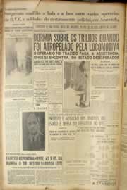 Página do jornal Correio do Ceará de fevereiro de 1950