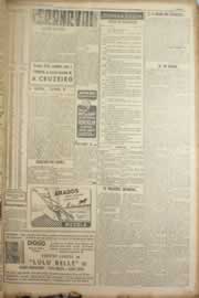 Página do jornal Correio do Ceará de fevereiro de 1950