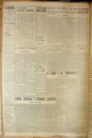 Página do jornal Correio do Ceará de fevereiro de 1950