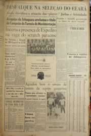 Página do jornal Correio do Ceará de fevereiro de 1950