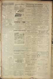Página do jornal Correio do Ceará de fevereiro de 1950