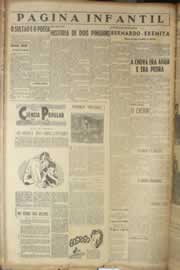 Página do jornal Correio do Ceará de fevereiro de 1950
