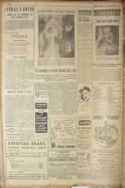 Página do jornal Correio do Ceará de fevereiro de 1950