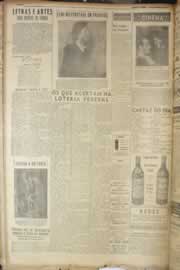 Página do jornal Correio do Ceará de fevereiro de 1950