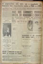 Página do jornal Correio do Ceará de fevereiro de 1950