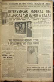 Página do jornal Correio do Ceará de fevereiro de 1950